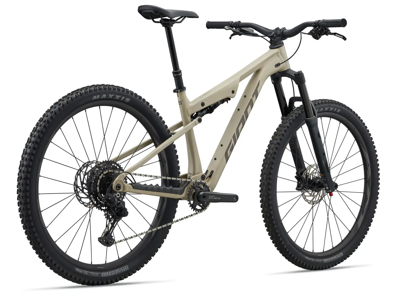 Giant Stance 2026 celoodpružené kolo Almond