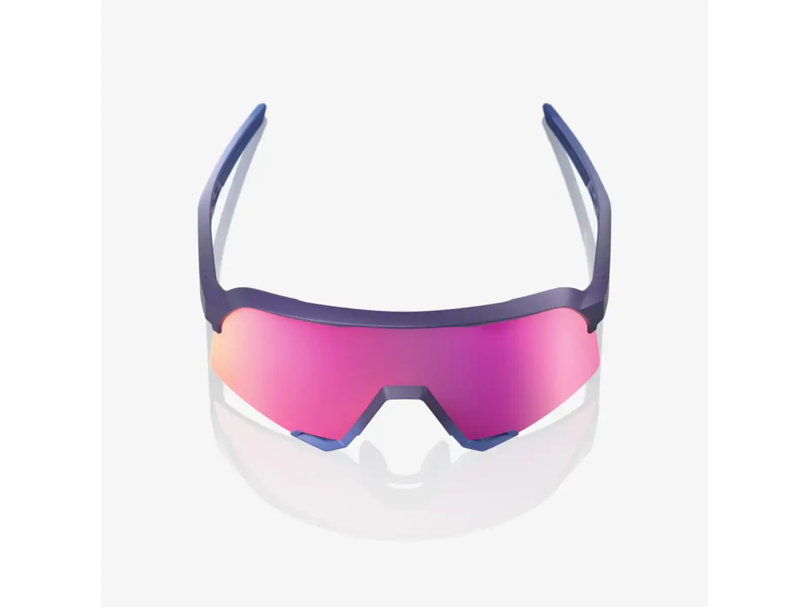 100% S3 sluneční brýle Satin Storm Metallic/Purple Mirror