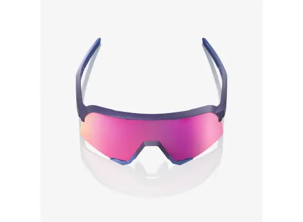 100% S3 sluneční brýle Satin Storm Metallic/Purple Mirror