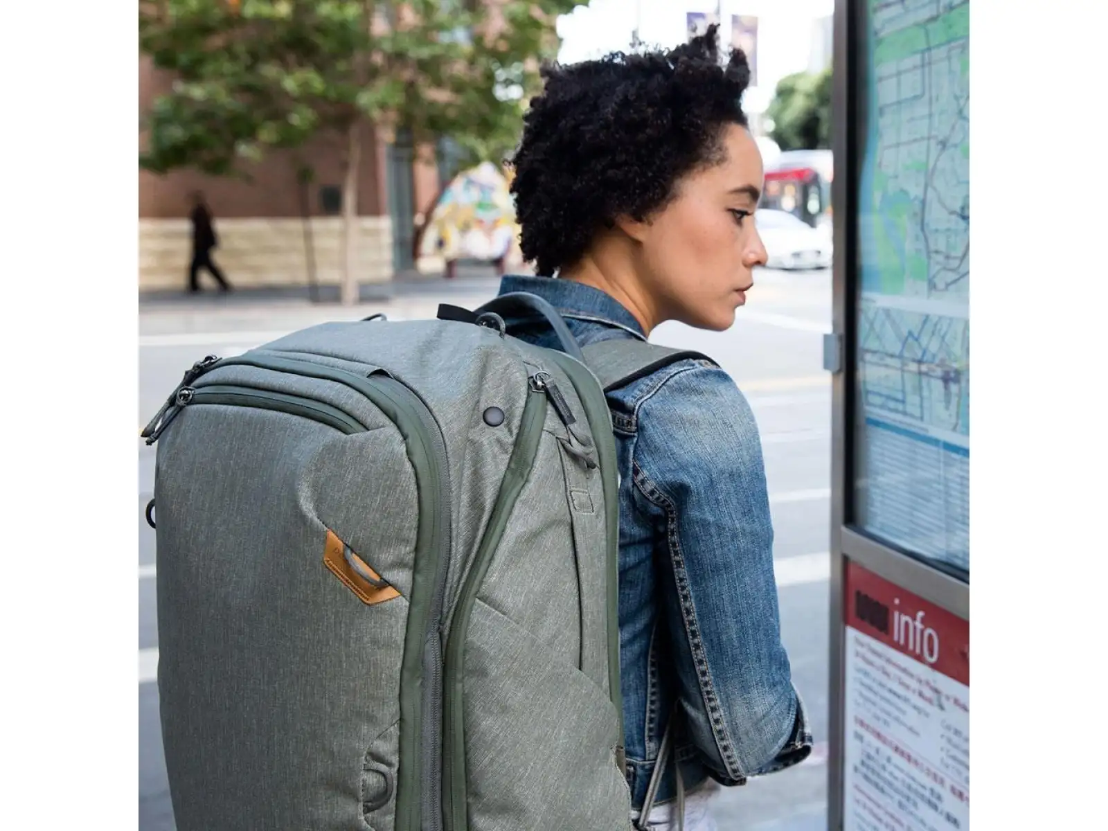 Peak Design Travel Backpack 45 l batoh Sage
