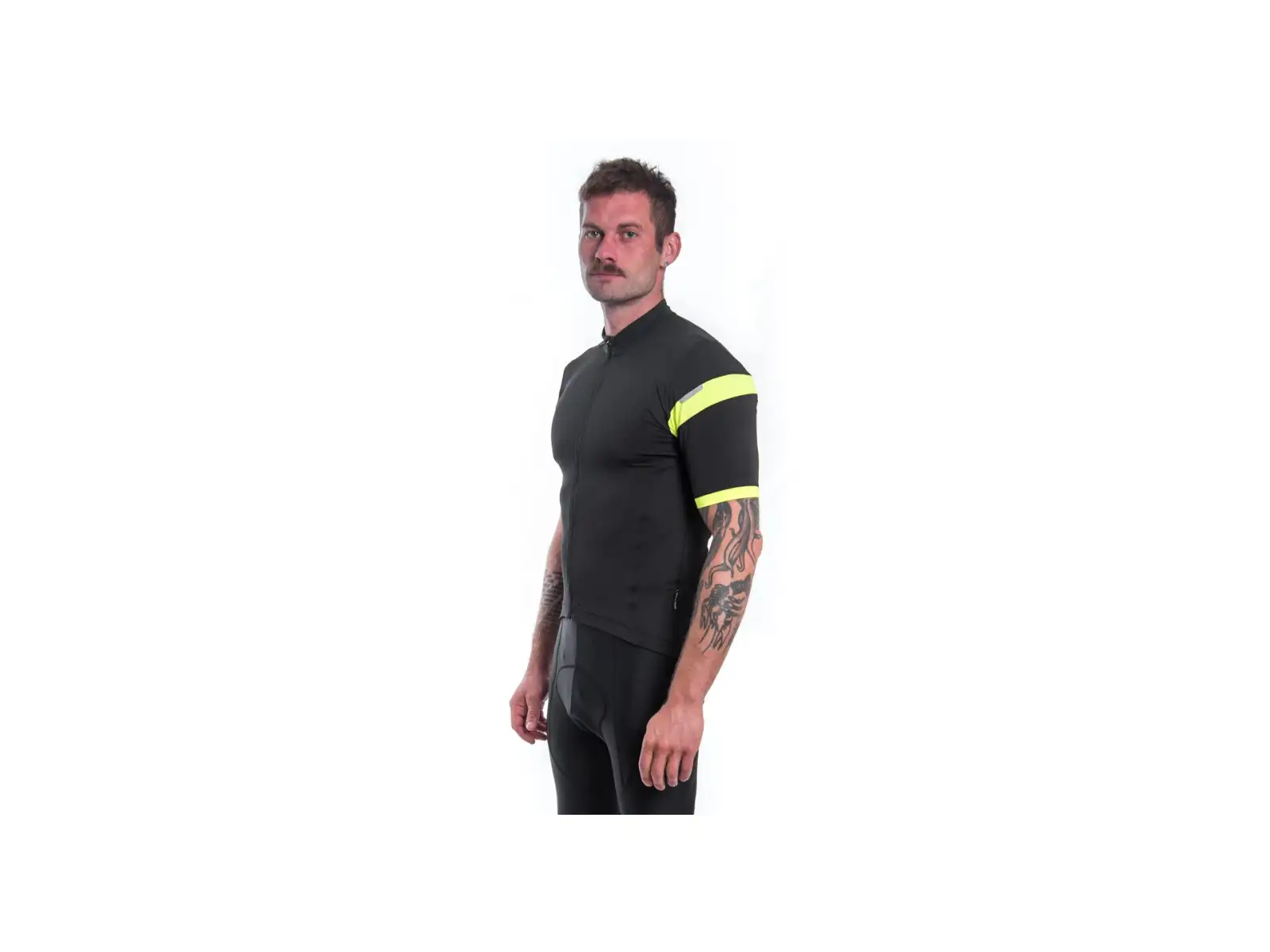 Sensor Cyklo Coolmax Classic pánský dres s krátkým rukávem True Black
