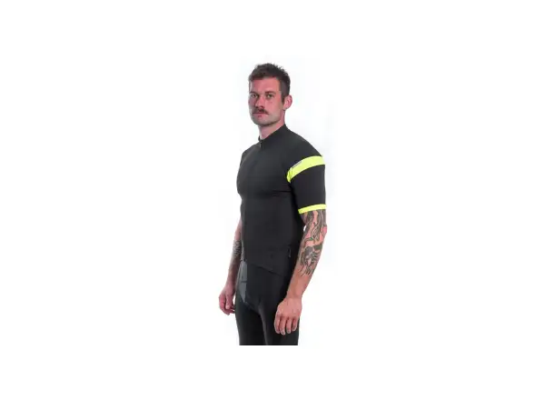 Sensor Cyklo Coolmax Classic pánský dres s krátkým rukávem True Black