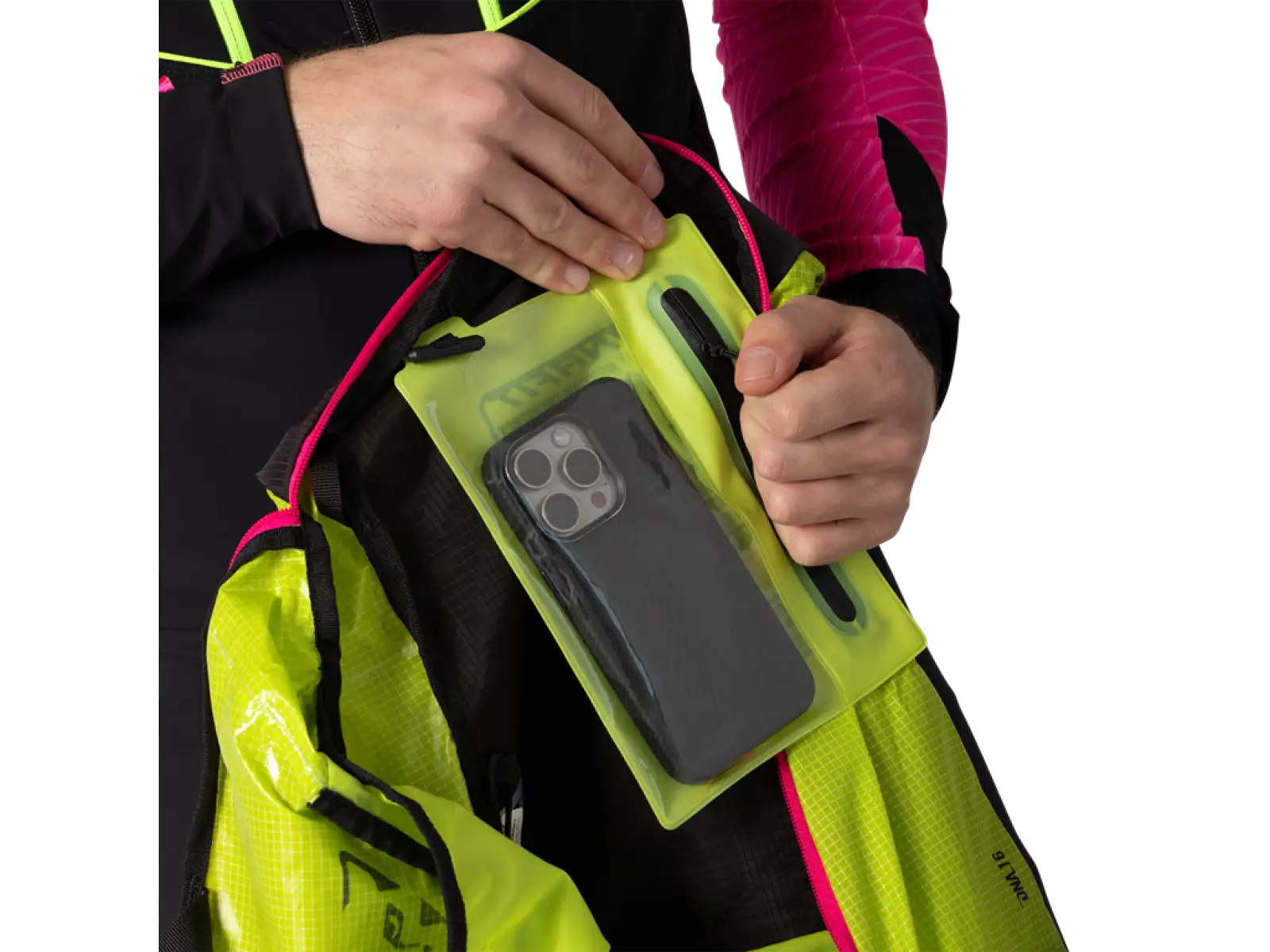 Dynafit DNA skialpinistický batoh 16 l Ultra Yellow/Black Out