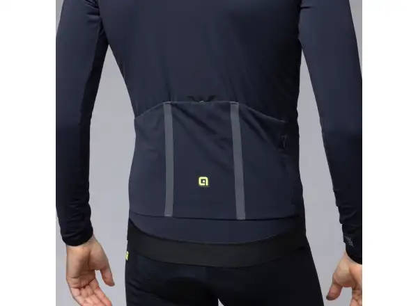 Alé R-EV1 Wool Speed pánská zimní cyklistická bunda Black
