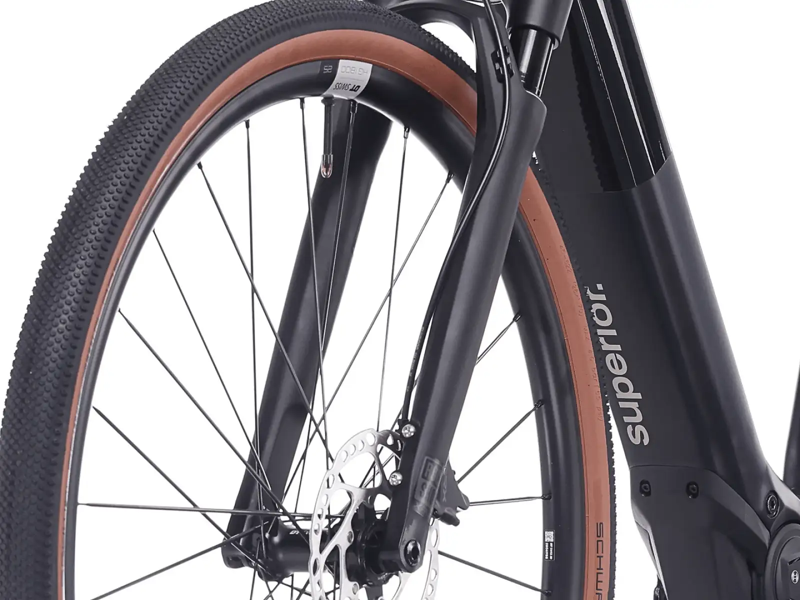 Superior iXR 6.5 gravel elektrokolo  Gloss Black / Matte Black