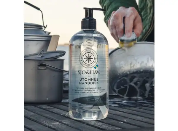 Sjö&Hav odbouratelný outdoor čistící prostředek na nádobí 500 ml