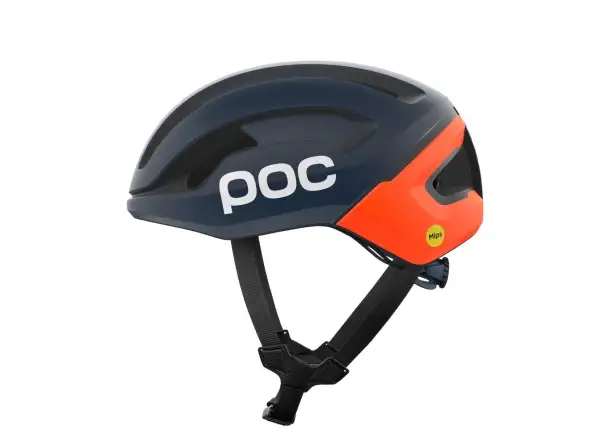 POC Omne Air MIPS silniční přilba Apatite Navy Matt/Fluorescent Orange Matt