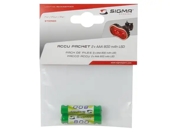 Sigma Sport nabíjecí tužkové baterie 2ks