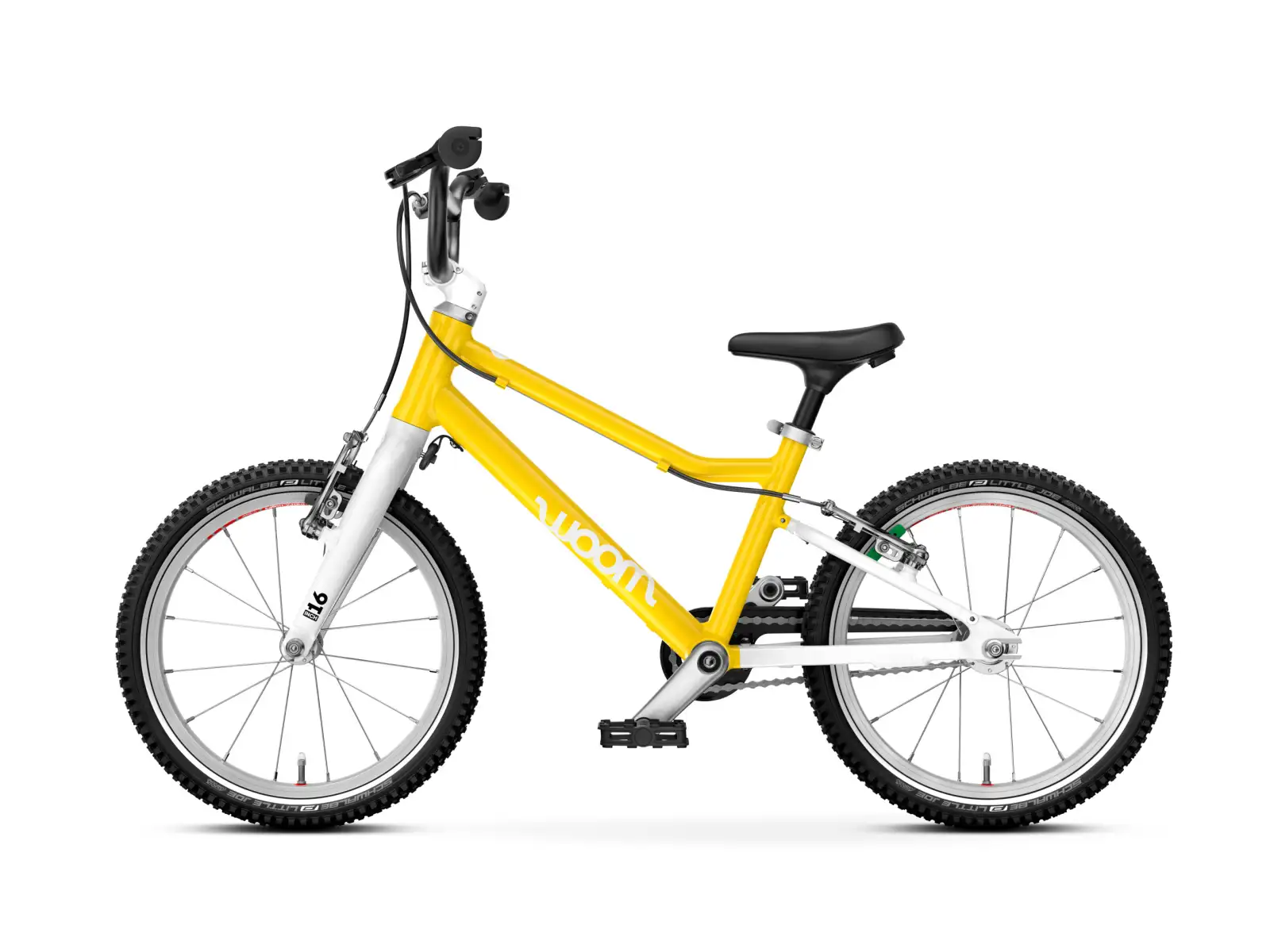 Woom GO 3 Automagic Vibrant Yellow 16 dětské kolo