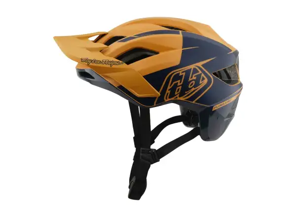 Troy Lee Designs Flowline SE MIPS přilba Hydro Mustard / Black Iris