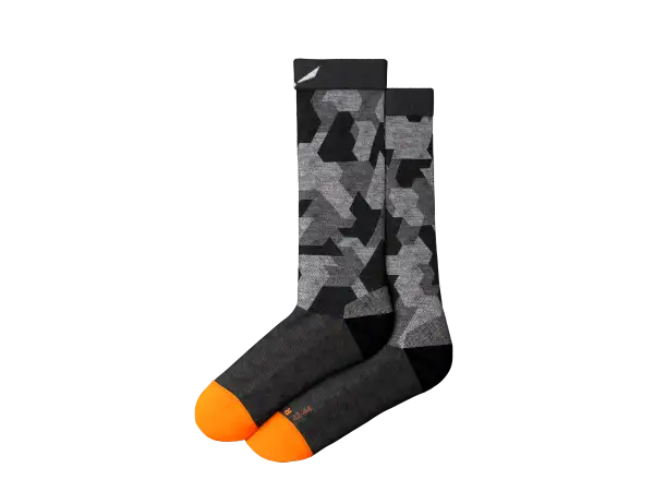 Salewa Pedroc Camo Merino Crew pánské ponožky Black Out