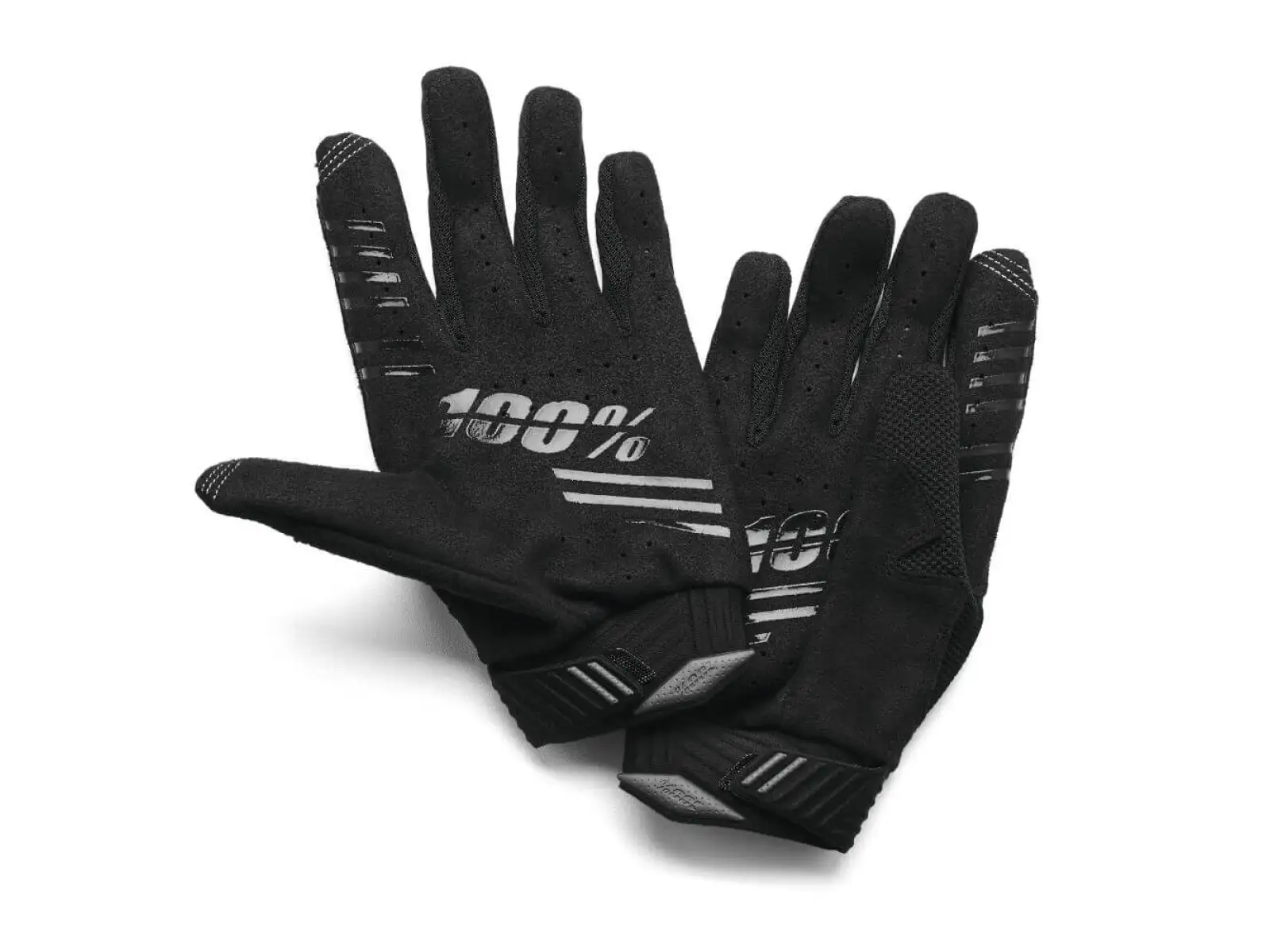 100% R-Core pánské rukavice dlouhé Black