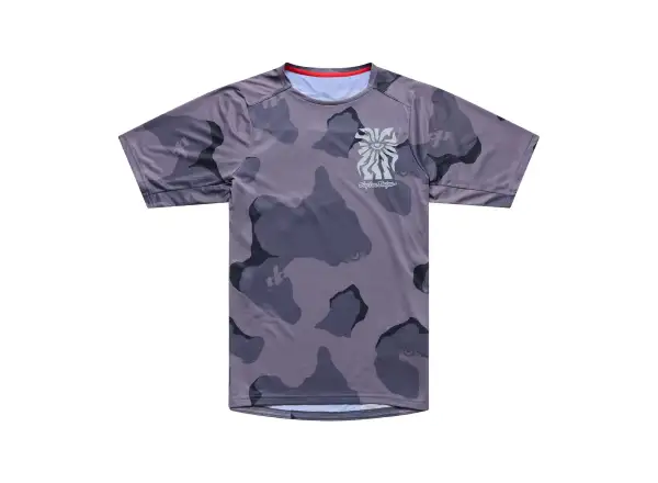 Troy Lee Designs Skyline Pro pánský dres krátký rukáv Flow Camo Carbon