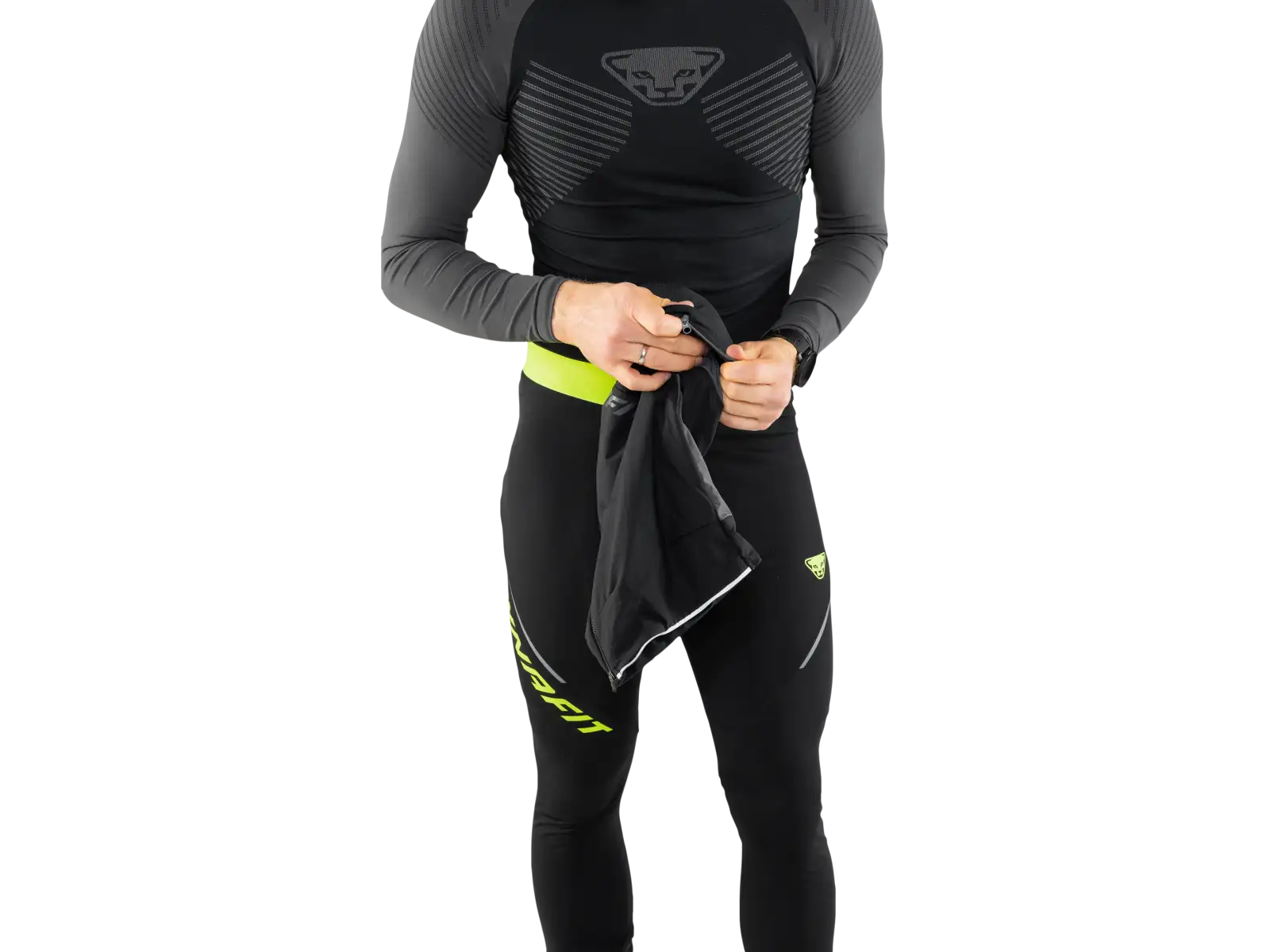 Dynafit Mezzalama Polartec Alpha Overshorts kraťasy černé