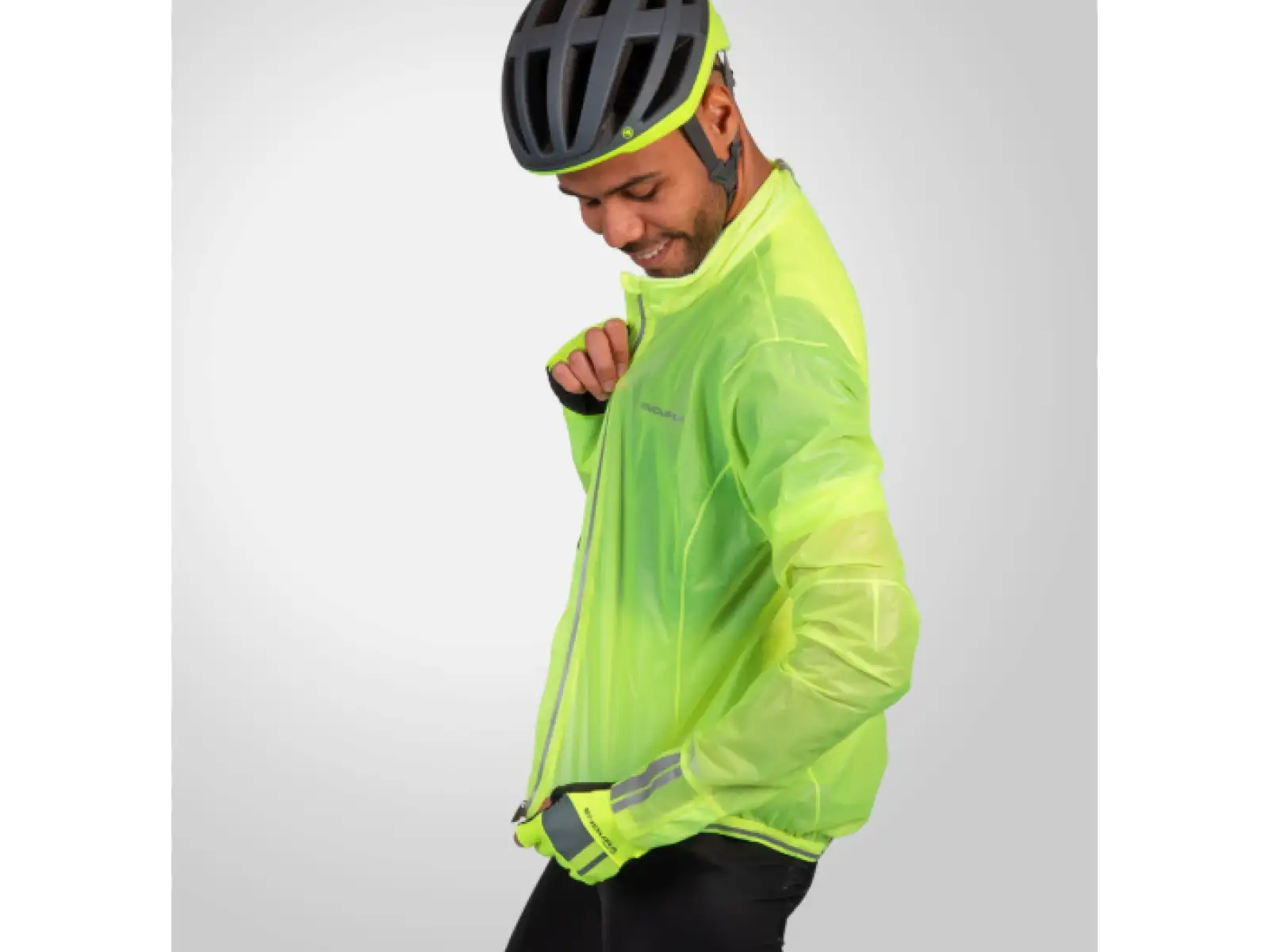 Endura FS260-Pro Adrenaline Race Cape II pánská bunda Hi-Viz Yellow
