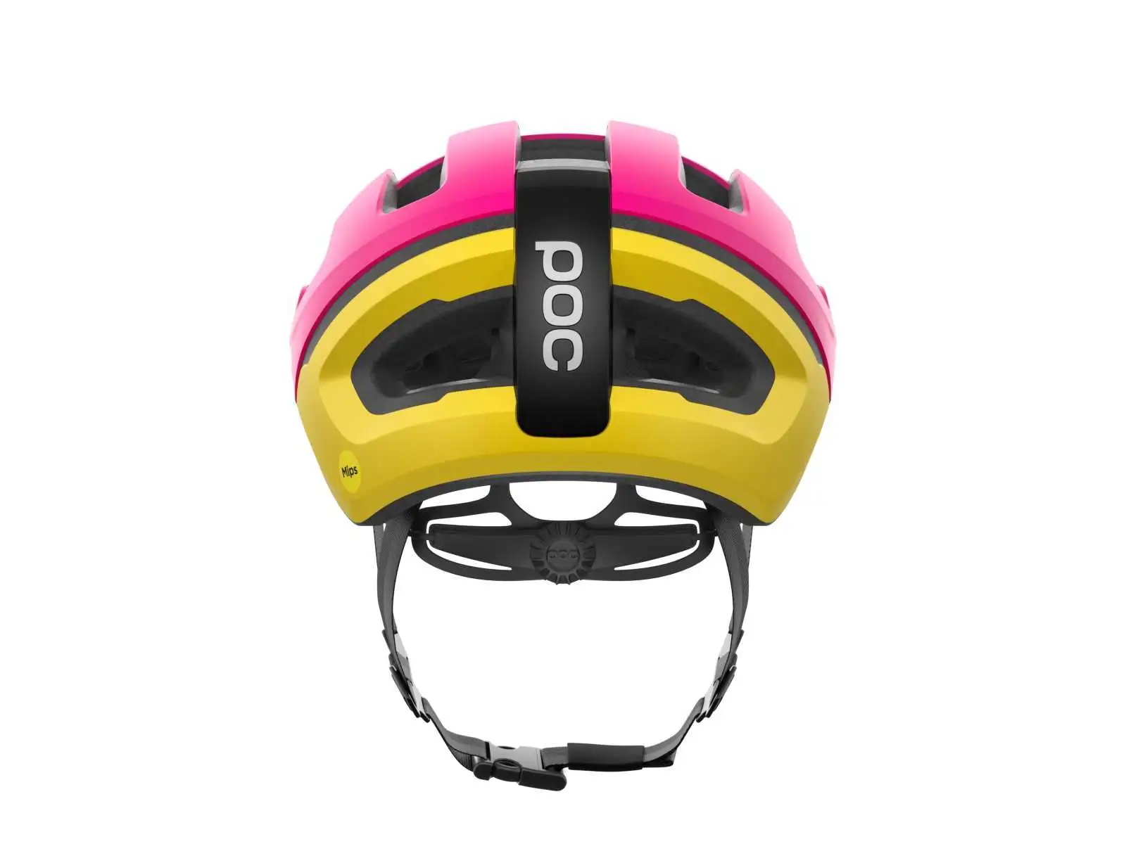POC Omne Air MIPS přilba Rhos Red Matt/Citrine Yellow Matt