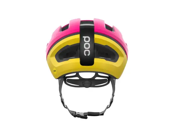 POC Omne Air MIPS přilba Rhos Red Matt/Citrine Yellow Matt