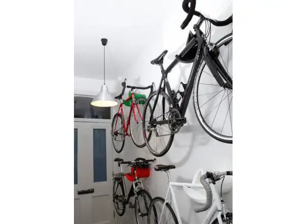 Cycloc Solo držák kola na zeď žlutá