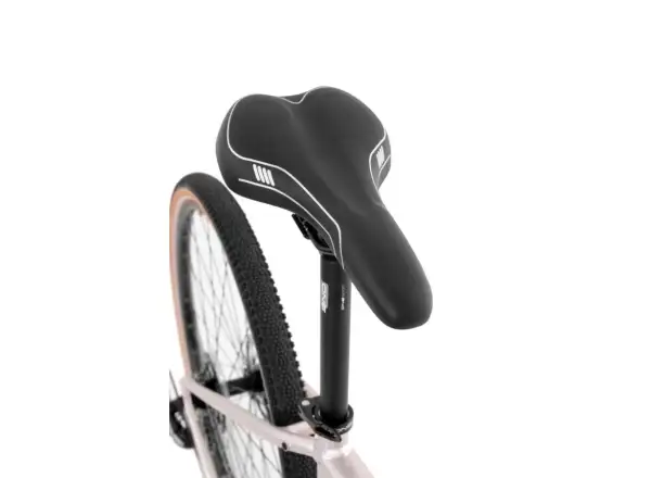 Rock Machine CrossRide 300 gloss silver/black trekingové kolo