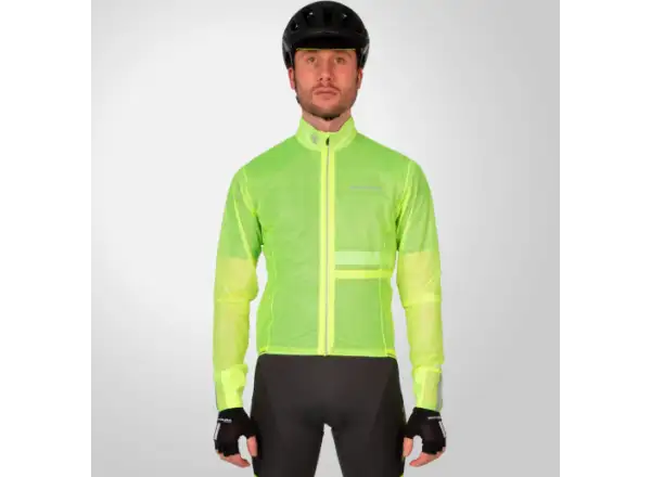 Endura FS260-Pro Adrenaline Race Cape II pánská bunda Hi-Viz Yellow