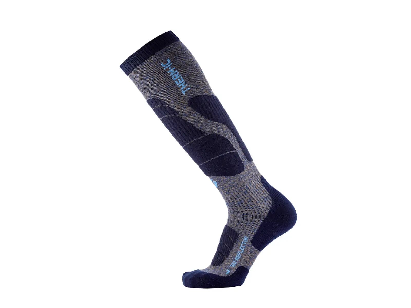 Thermic Ski Merino Reflector pánské ponožky blue/gold