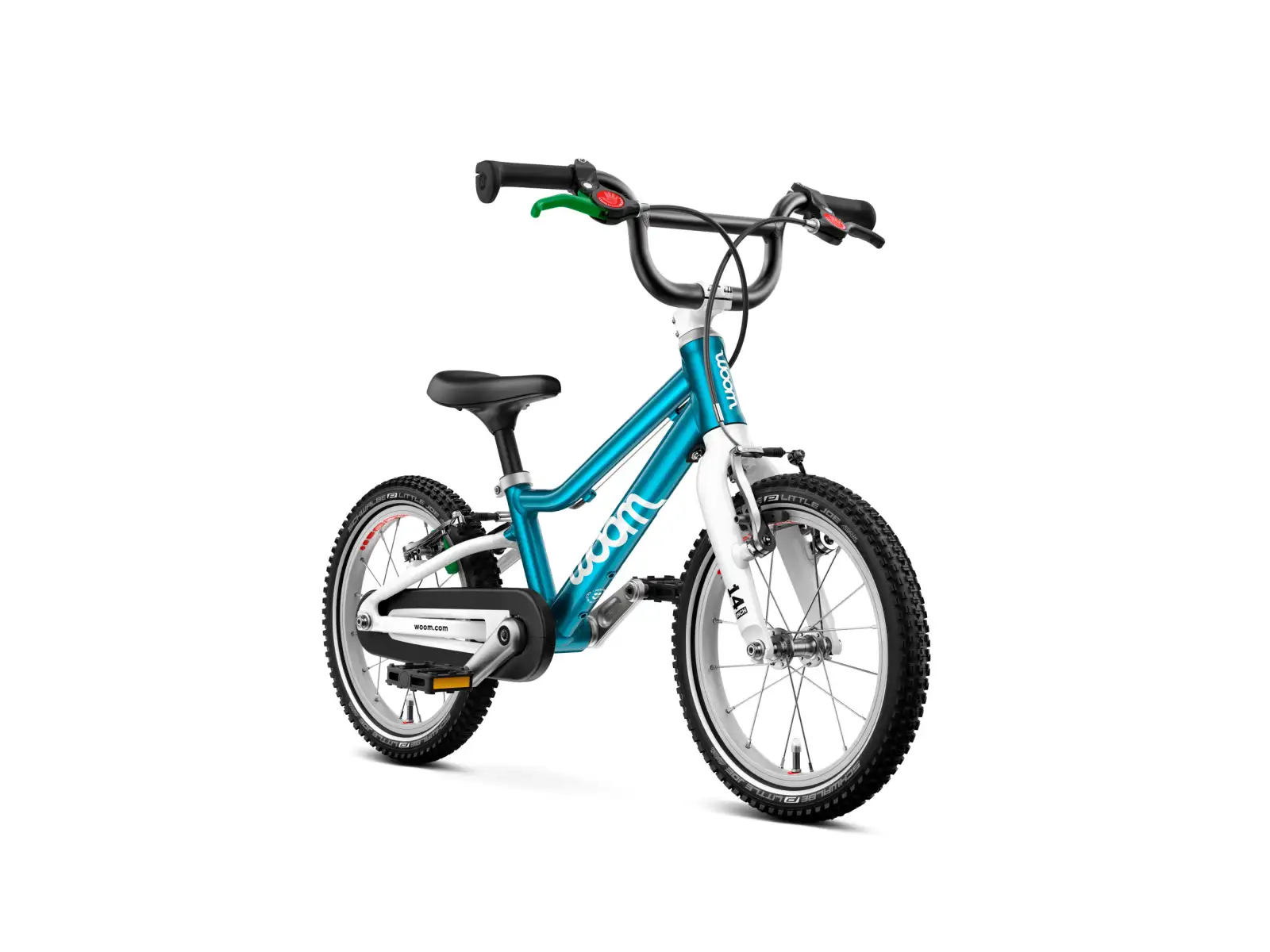 Woom GO 2 Metallic Blue 14 dětské kolo