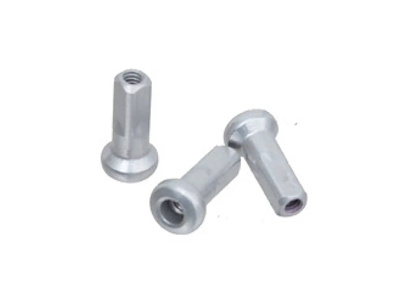 DT Swiss Hidden Alu ProLock nipl 2.0x12 mm stříbrný