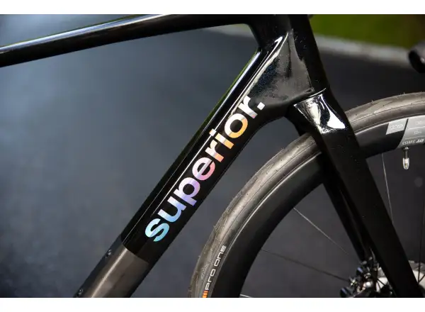 Superior XR 9.7 GF silniční kolo Gloss Rainbow Black / Carbon