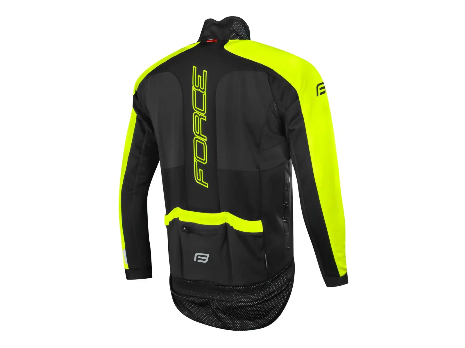 Force X100 zimní bunda černo/fluo