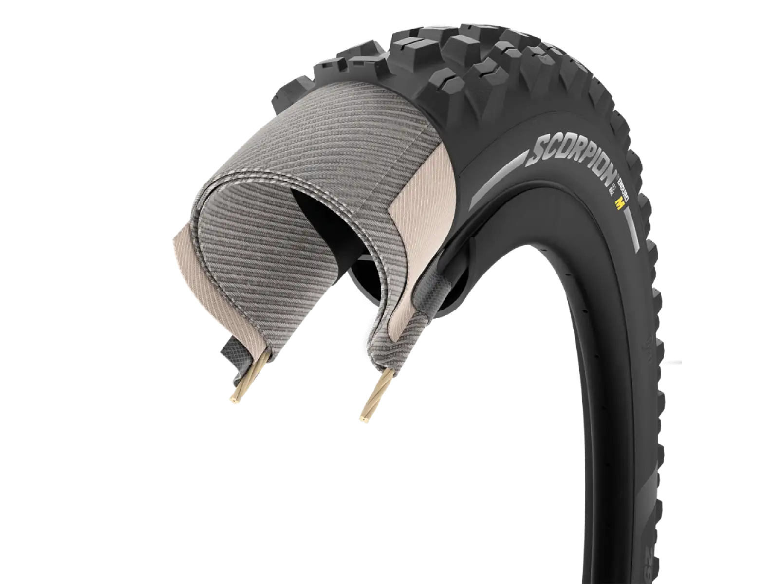 Pirelli Scorpion Enduro M Prowall TLR 29 x 2,60" plášť kevlar černá