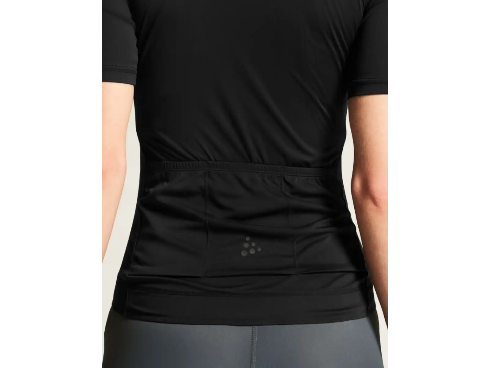 CRAFT Endur Logo dámský cyklistický dres černá