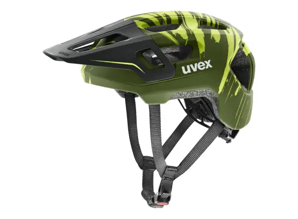 Uvex React JR Fullface MTB přilba Dark olive matt