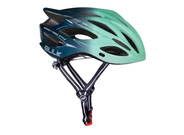 Force Bull Hue cyklistická přilba mint/navy modrá