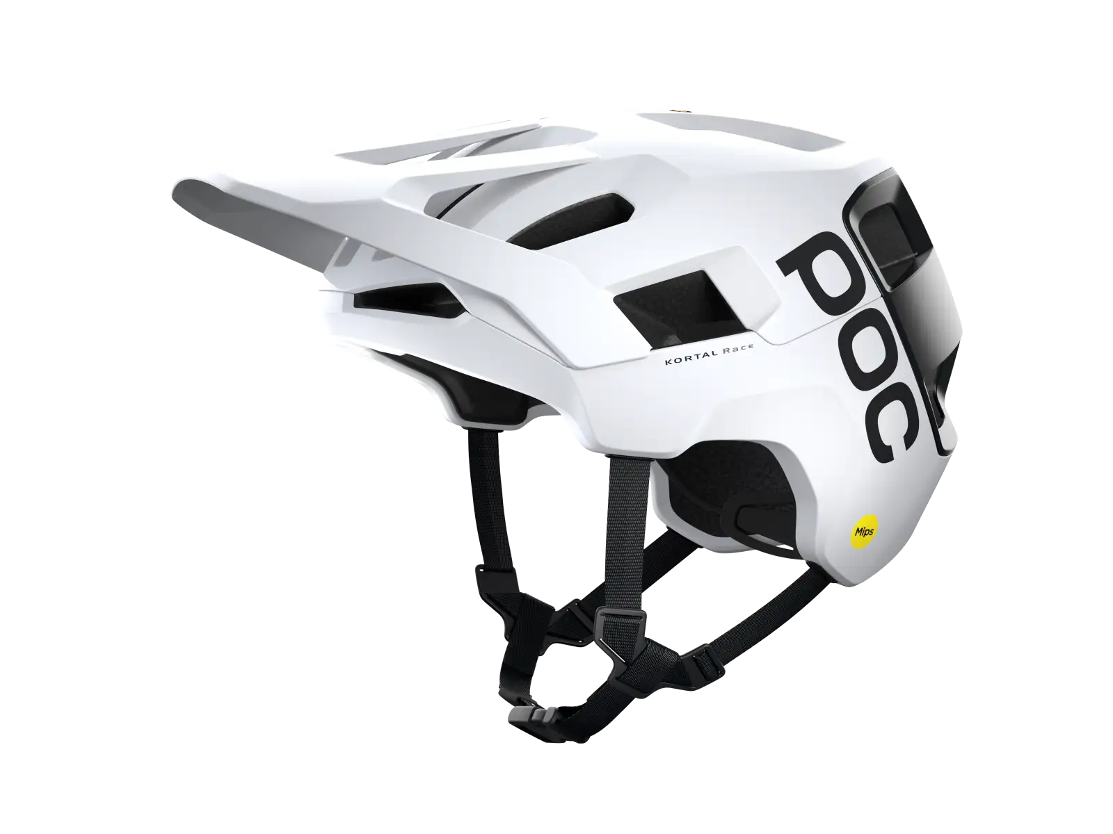 POC Kortal Race MIPS přilba Hydrogen White/Uranium Black Matt