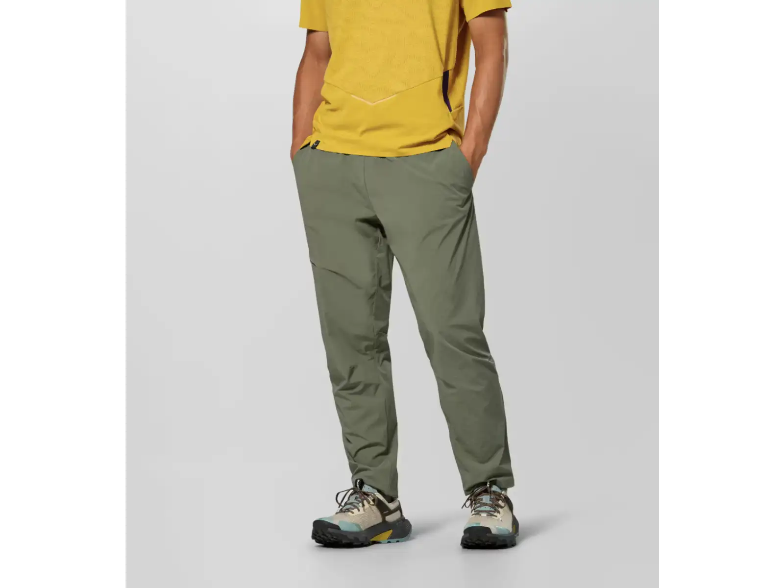 Salewa Pedroc 3 Duratretch Light pánské kalhoty Faded Green