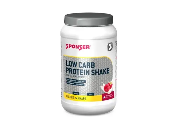 Sponser Low Carb Protein Shake Raspberry 550 g