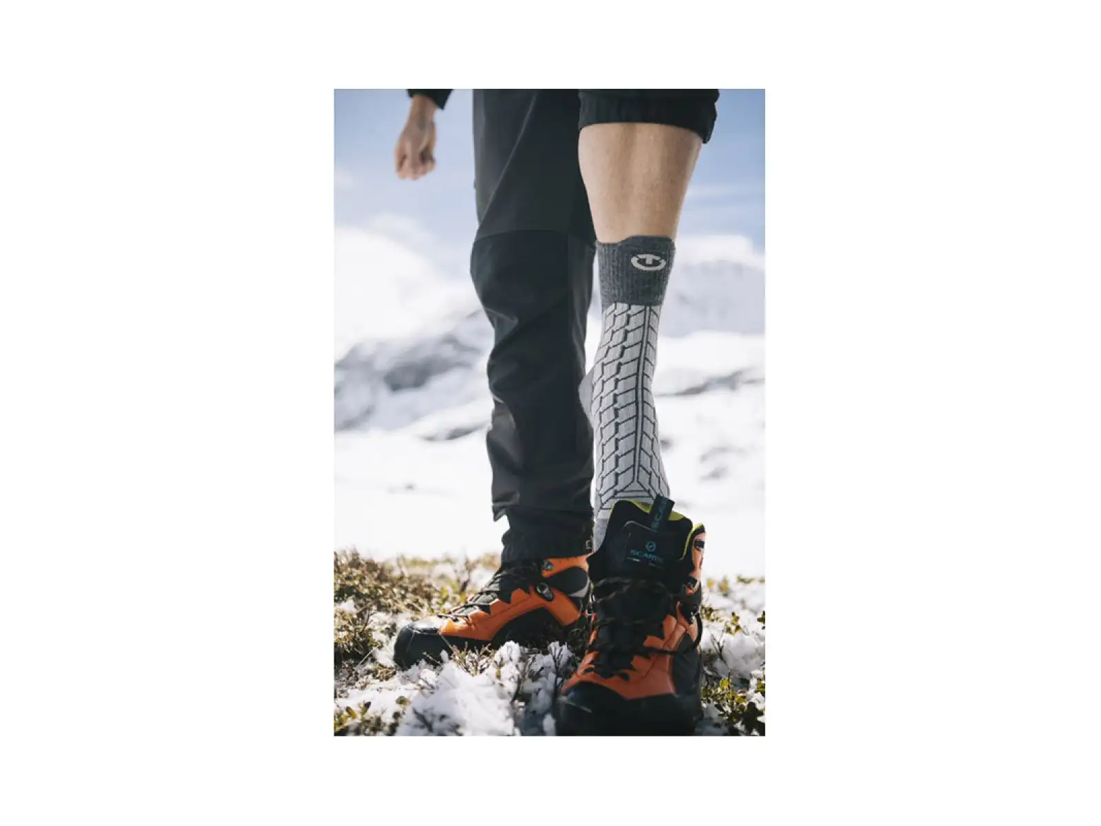 Thermic Trekking Warm ponožky Grey/Light Grey