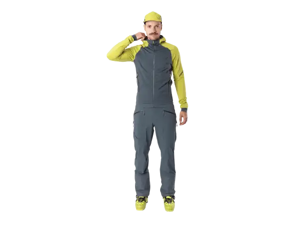 Dynafit Radical Polartec Hooded pánská bunda Golden Lime/0720
