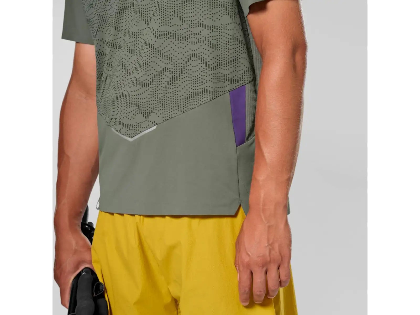 Salewa Pedroc Tech Dry pánské tričko krátký rukáv Foaded green