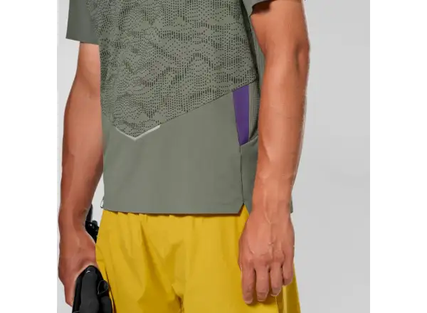 Salewa Pedroc Tech Dry pánské tričko krátký rukáv Foaded green