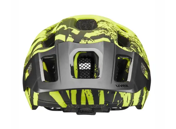 Uvex React Jr. MIPS MTB dětská přilba Lime/Black Matt