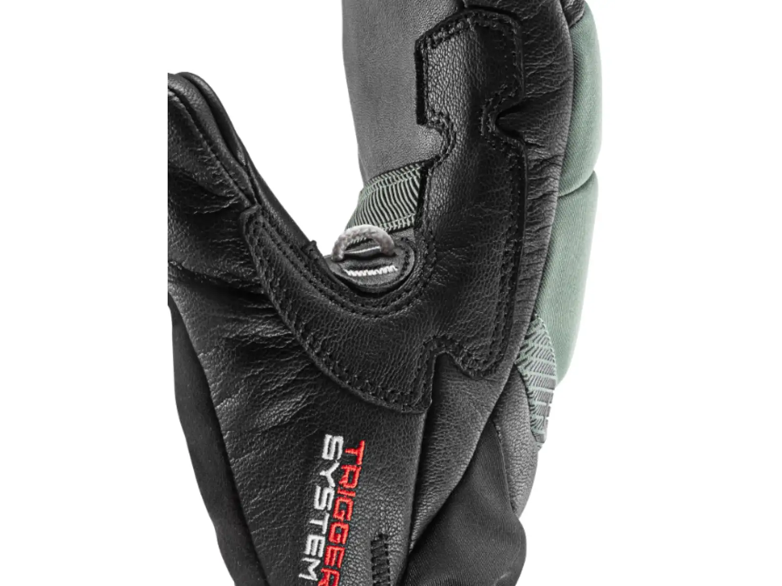 Leki Griffin Base 3D Women Mitt dámské palčáky Black-Dusty Green