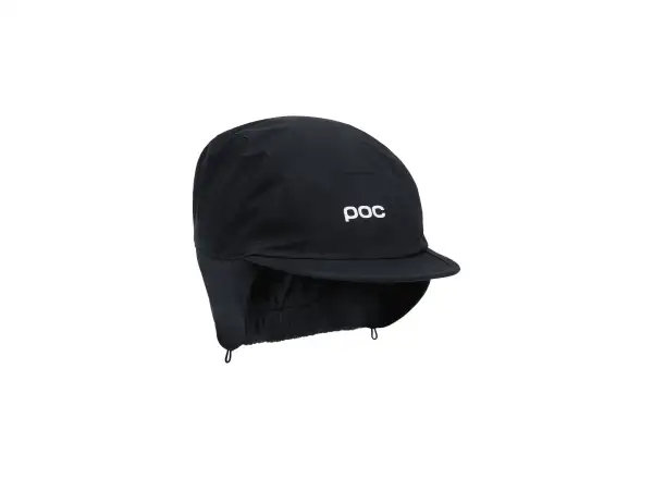 POC Fleece Cap zimní čepice s klapkami Uranium Black