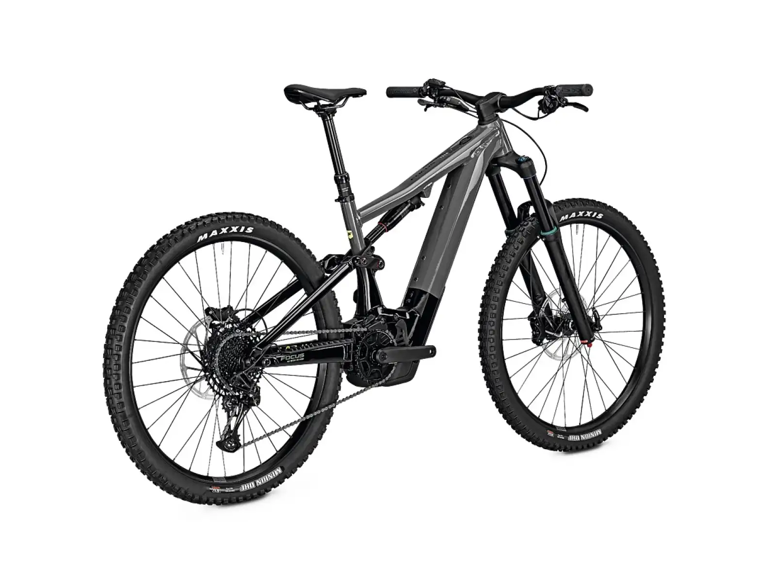 Focus Sam2 6.7 DI 625Wh horské elektrokolo Slategrey Glossy / Magicblack Glossy
