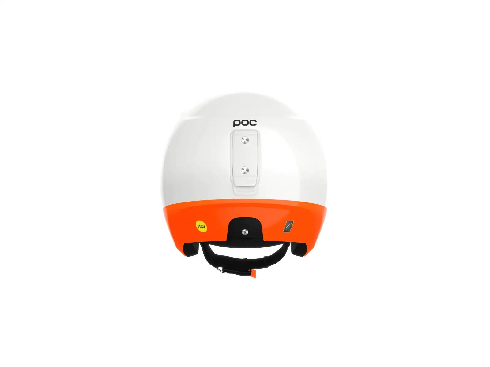 POC Skull Dura X MIPS lyžařská přilba Hydrogen White/Fluorescent Orange