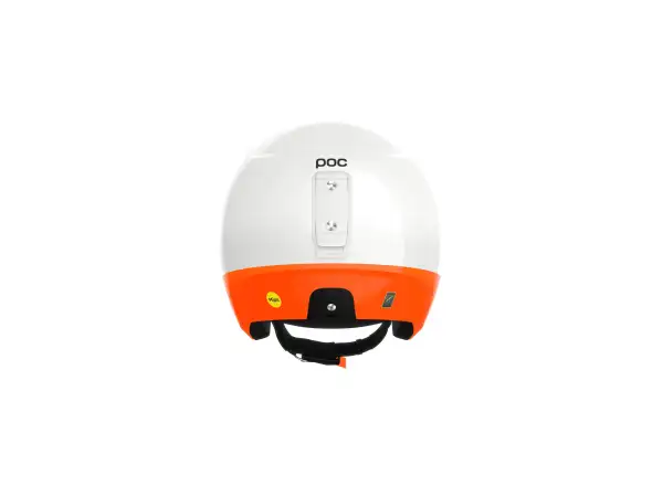 POC Skull Dura X MIPS lyžařská přilba Hydrogen White/Fluorescent Orange