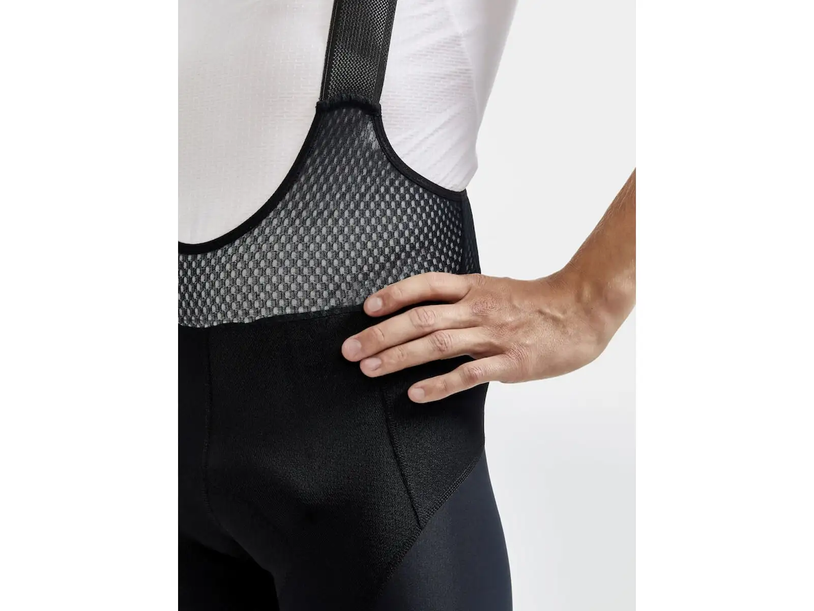 Craft ADV Aero Bib pánské kraťasy s vložkou a laclem černá