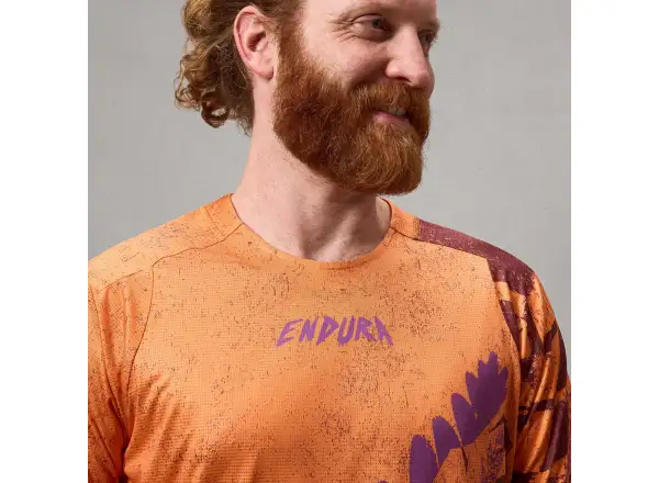 Endura Singletrack pánský dres krátký rukáv Orange