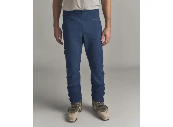 Ortovox Venet Softshell Pants pánské softshellové kalhoty Blue Nunatak