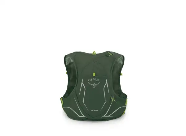 Osprey Duro 6 běžecká vesta 6 l + 2x láhev Hydraulics 0,5 l Seaweed Green/Limon